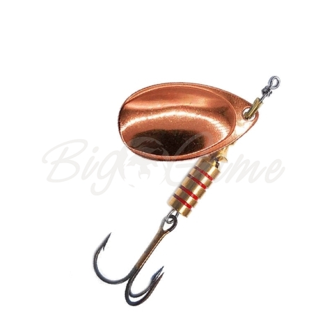 Блесна вращающаяся РЫБОЛОВ-ОЛТА Tondo № 5 13 г цв. Copper фото 1