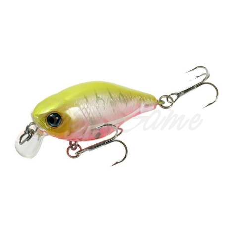 Воблер JACKALL Chubby 38 SR цв. clear chartreuse tiger фото 2