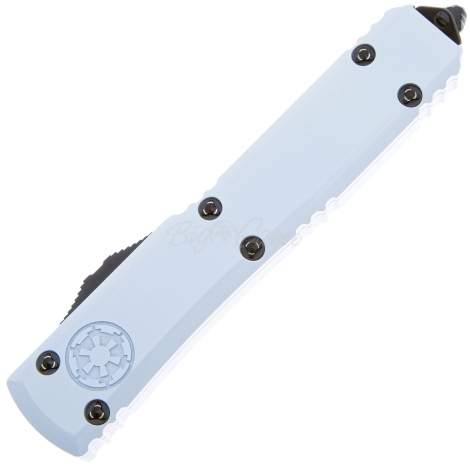 Нож складной MICROTECH Ultratech Storm Trooper S/E сталь M390 рукоять Алюминий 6061-T6 цв. Белый фото 3