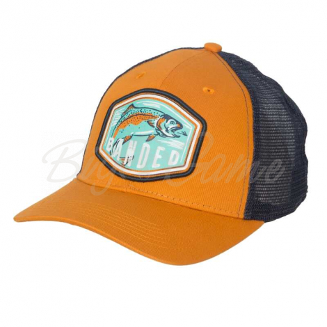 Кепка BANDED Trout Scout Trucker Cap цвет Orange / Navy фото 2