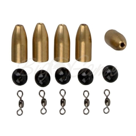 Груз SAVAGE GEAR Brass Bullet Kit's 5 г (5 шт.) фото 1