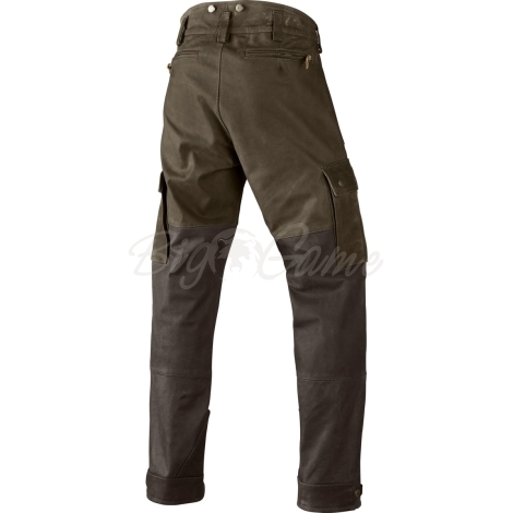 Брюки HARKILA Angus Trousers цвет Green / Brown фото 2