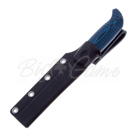 Нож OWL KNIFE North (сучок) сталь S90V рукоять G10 черно-синяя фото 2