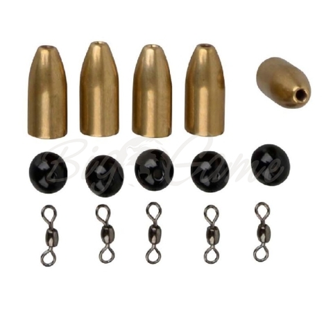 Груз SAVAGE GEAR Brass Bullet Kit's 10 г (4 шт.) фото 1