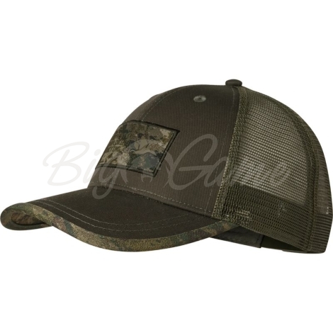 Кепка SEELAND Ganister Trucker Cap цвет Pine green фото 1