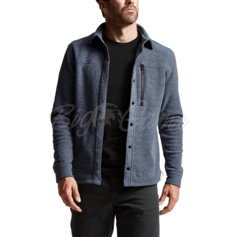 Рубашка SITKA Snowcrest LS Shirt цвет Starlight Heather фото 13