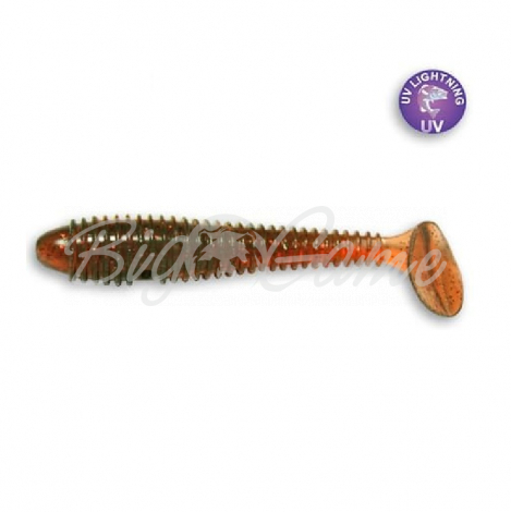 Виброхвост CRAZY FISH Vibro Fat 2,7" (5 шт.) зап. кальмар, код цв. 10 фото 1