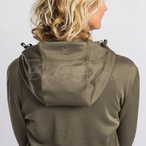 Толстовка PINEWOOD WS Finnveden Hoodie цвет Olive фото 4