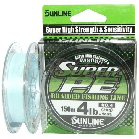 Плетенка SUNLINE New Super PE light blue фото 1