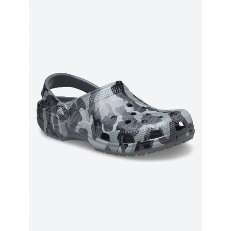 Сабо CROCS Classic Printed Camo Clog цвет Серый камуфляж фото 3