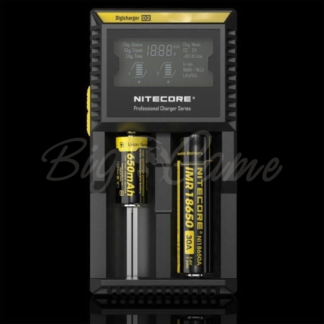 Зарядное устройство NITECORE Digicharger D2. Универсальная на 2 АКБ фото 2