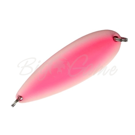 Блесна колеблющаяся DAIWA Akiaji Crusader W 40 Salmon Special 40 г цв. Pink Edge Glow фото 1