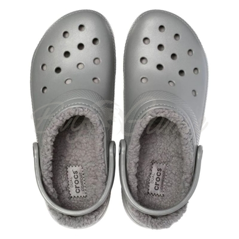 Сабо CROCS Classic Lined Clog цвет серый фото 3