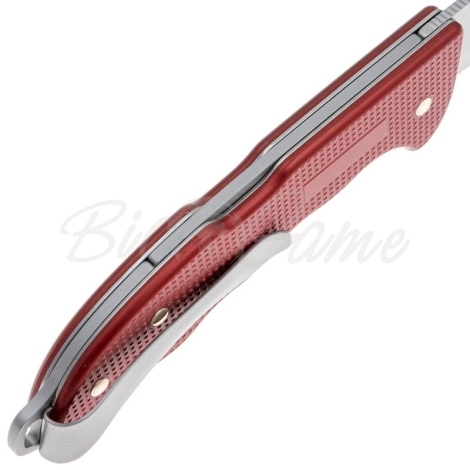 Нож складной полуавтоматический VICTORINOX Evoke Alox 0.9411.D20 Нержавеющая сталь рукоять Алюминий цв. Красный фото 5