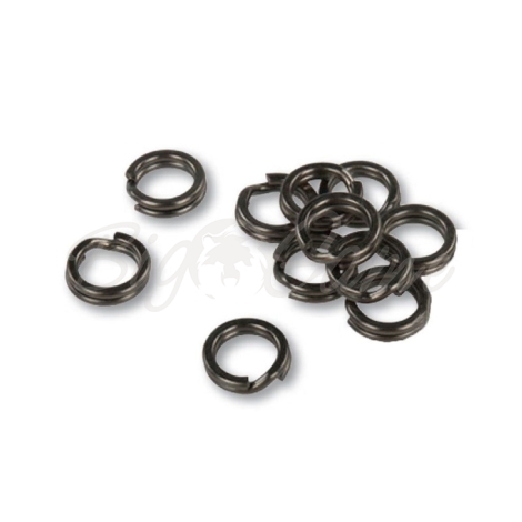 Заводное кольцо HIGASHI Split Ring цв. Black nickel № 6 (10 шт.) фото 1
