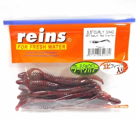 Твистер REINS Curly Shad фото 1