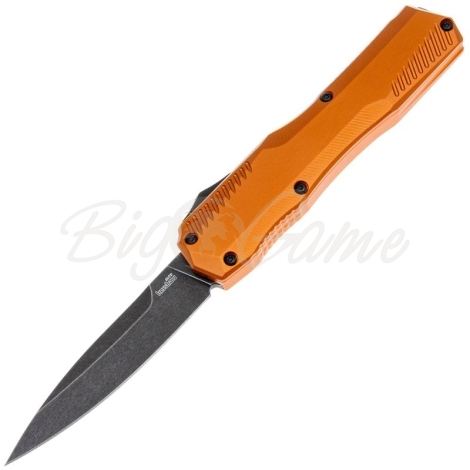 Нож складной автоматический KERSHAW Livewire сталь Magnacut рукоять Алюминий цв. Оранжевый фото 1