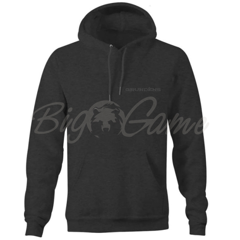 Толстовка GRUNDENS Displacement DWR Hoodie цвет Black Heater фото 1