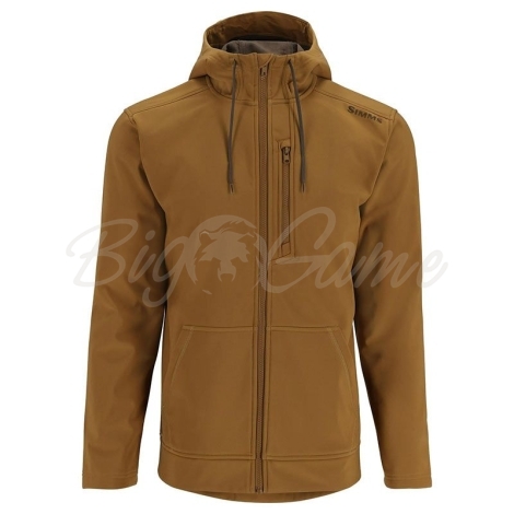 Куртка SIMMS Rogue Fleece Hoody цвет Bronzeback фото 1 Куртка SIMMS Rogue Fleece Hoody цвет Bronzeback фото 1