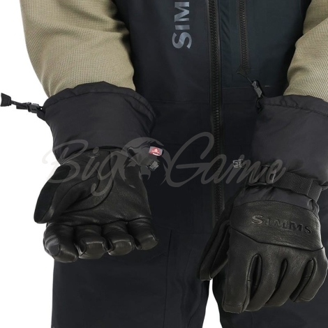 Перчатки SIMMS Guide Insulated Glove цвет Black фото 2 Перчатки SIMMS Guide Insulated Glove цвет Black фото 2