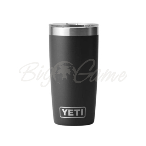 Термокружка YETI Rambler Tumbler w/Magslider Lid 296 цвет Black фото 1