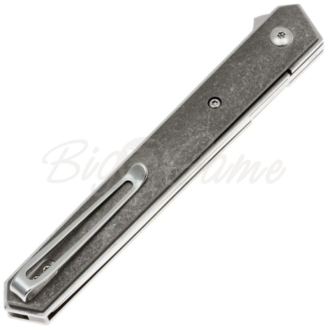 Нож складной полуавтоматический BOKER Kwaiken Air сталь VG-10 рукоять Стеклотекстолит G10 цв. Черный фото 3