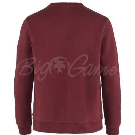 Толстовка FJALLRAVEN Logo Sweater M цвет Red Oak фото 2