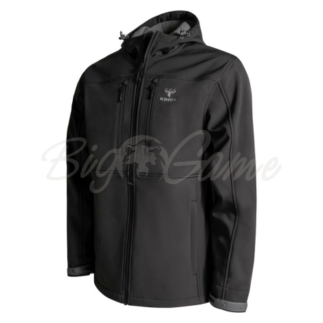 Куртка KING'S Hunter Ranger Softshell Jacket цвет Charcoal фото 7