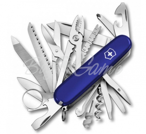 Нож VICTORINOX SwissChamp 91мм 33 функции цв. синий фото 1