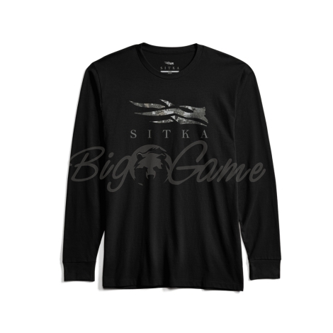 Футболка SITKA Icon Optifade Long Sleeve Tee цвет Black / Optifade Elevated II фото 1