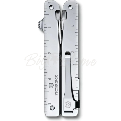 Мультитул VICTORINOX SwissTool MX Clip 26 функций цв. Серебристый фото 3