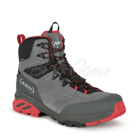 Ботинки треккинговые AKU Reactive GTX цвет Grey / Red фото 1