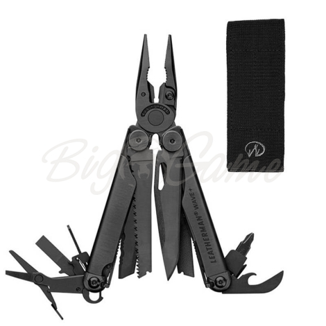 Мультитул LEATHERMAN  Wave+ Black фото 1