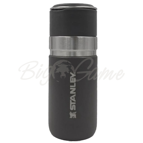 Термобутылка STANLEY GO Quick Flip 0,47 л цвет черный фото 1 Термобутылка STANLEY GO Quick Flip 0,47 л цвет черный фото 1