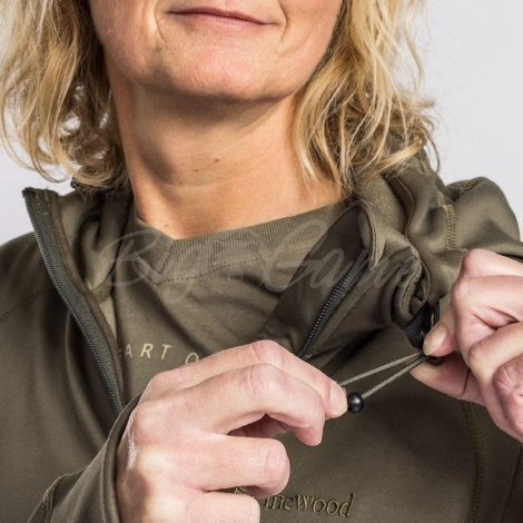 Толстовка PINEWOOD WS Finnveden Hoodie цвет Olive фото 3