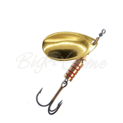 Блесна вращающаяся РЫБОЛОВ-ОЛТА Tondo № 2 5 г цв. Gold фото 1