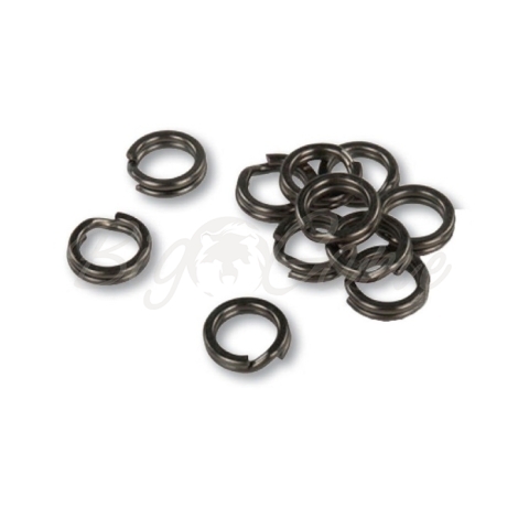 Заводное кольцо HIGASHI Split Ring цв. Black nickel № 7 (10 шт.) фото 1