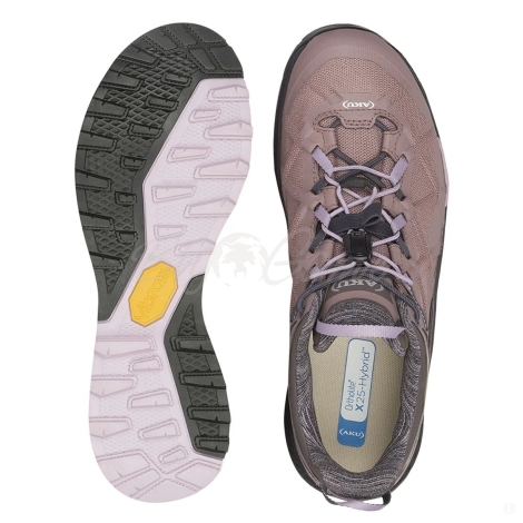 Кроссовки треккинговые AKU WS Rocket DFS GTX цвет Dust Pink / Lilac фото 4