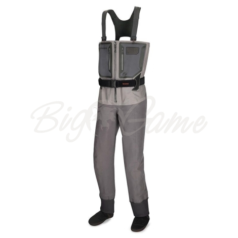 Вейдерсы SIMMS G4Z Waders Stockingfoot цвет Slate фото 1
