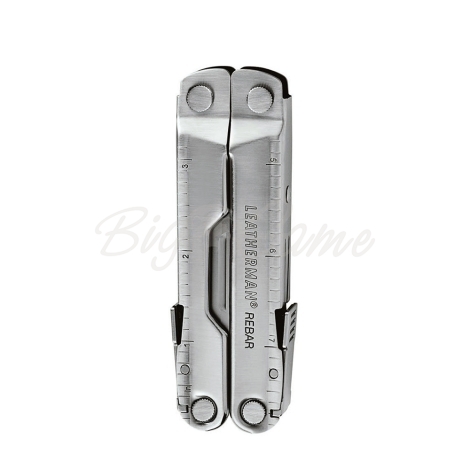 Мультитул LEATHERMAN Rebar цв. Металлик, чехол кожа фото 2