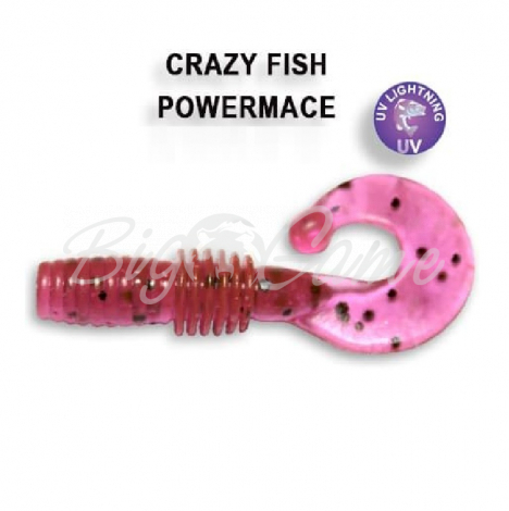 Твистер CRAZY FISH Power Mace анис фото 1