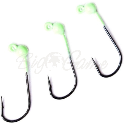 Вольфрамовая головка с вырезом TSR TJH-MB кр. #L (3 шт.) цв. #Glow Blue фото 1