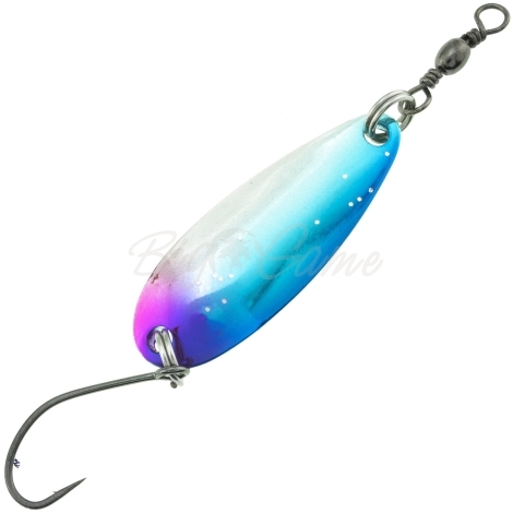 Блесна колеблющаяся DAIWA Crusader Gekiatsu 7 г цв. Blue Pink Tail фото 1
