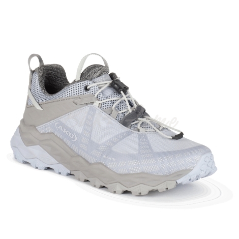 Кроссовки треккинговые AKU WS Flyrock GTX цвет Light Grey / Silver фото 1