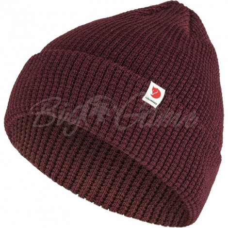 Шапка FJALLRAVEN Tab Hat цвет 356 Dark Garnet фото 7