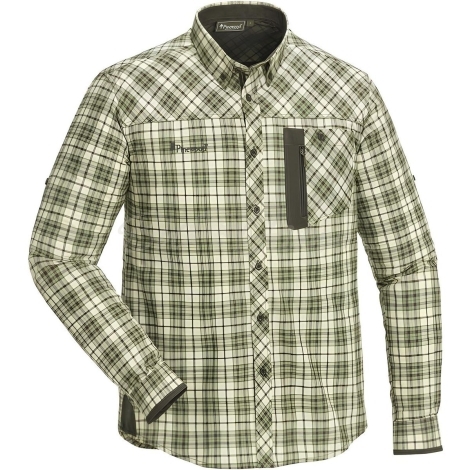 Рубашка PINEWOOD Wolf InsectSafe Shirt цвет Green / Brown фото 1