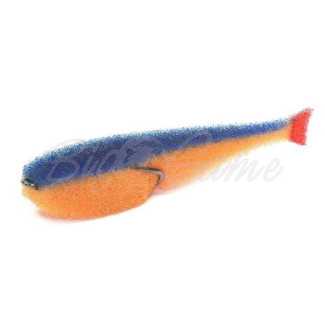 Поролоновая рыбка LEX Classic Fish CD 9 OBLB (оранжевое тело / синяя спина / красный хвост) фото 1