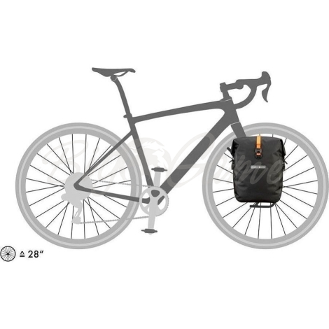Сумка велосипедная ORTLIEB Gravel-Pack цвет Black фото 4