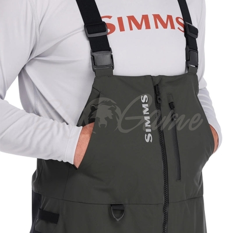 Комбинезон SIMMS Guide Insulated Bib цвет Carbon фото 4