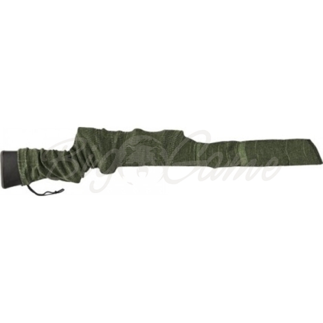 Чехол для оружия ALLEN Knit Gun Sock цв. Black / Hot Green фото 2